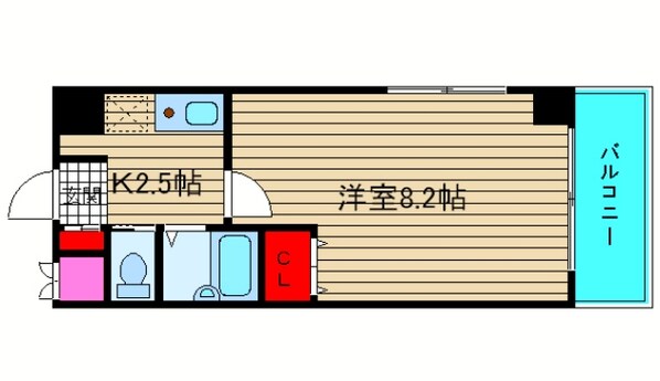 ウィンヒルズ難波西の物件間取画像